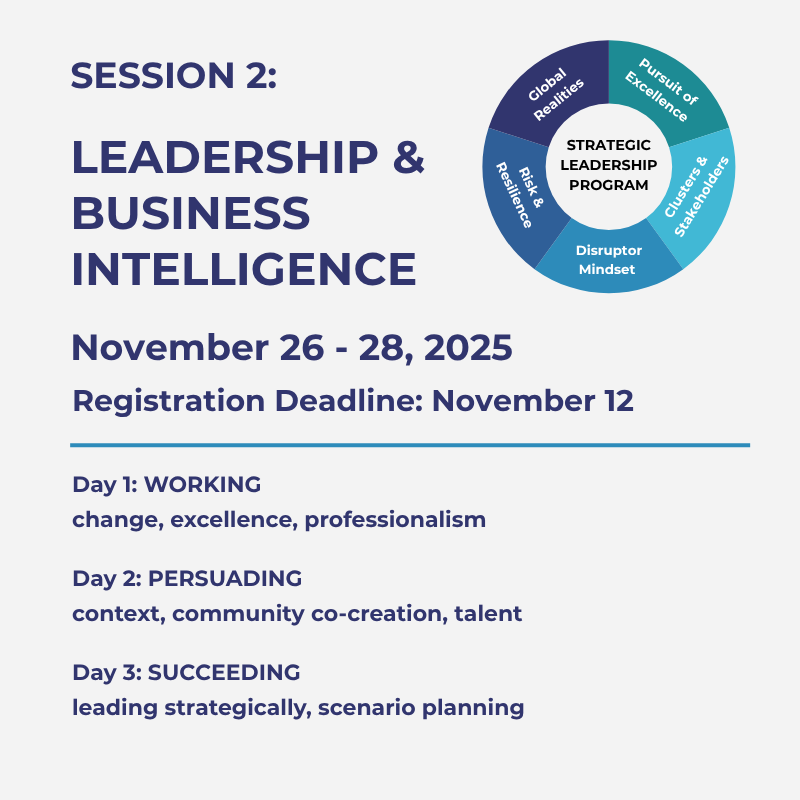 Strategic Leadership: Business Intelligence Session 2