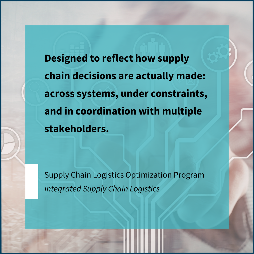 Integrated Supply Chain Logistics