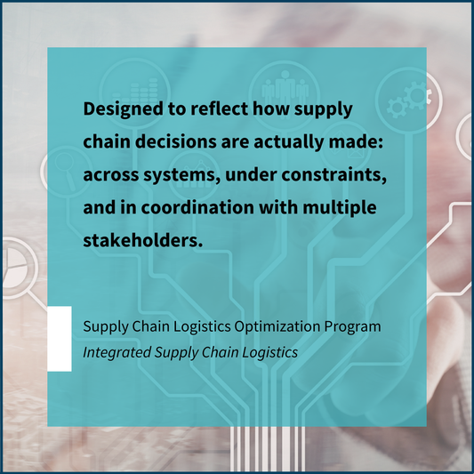 Integrated Supply Chain Logistics