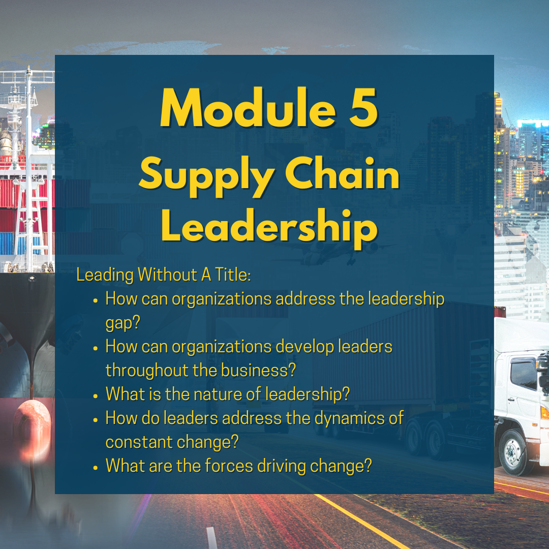 Supply Chain Leadership